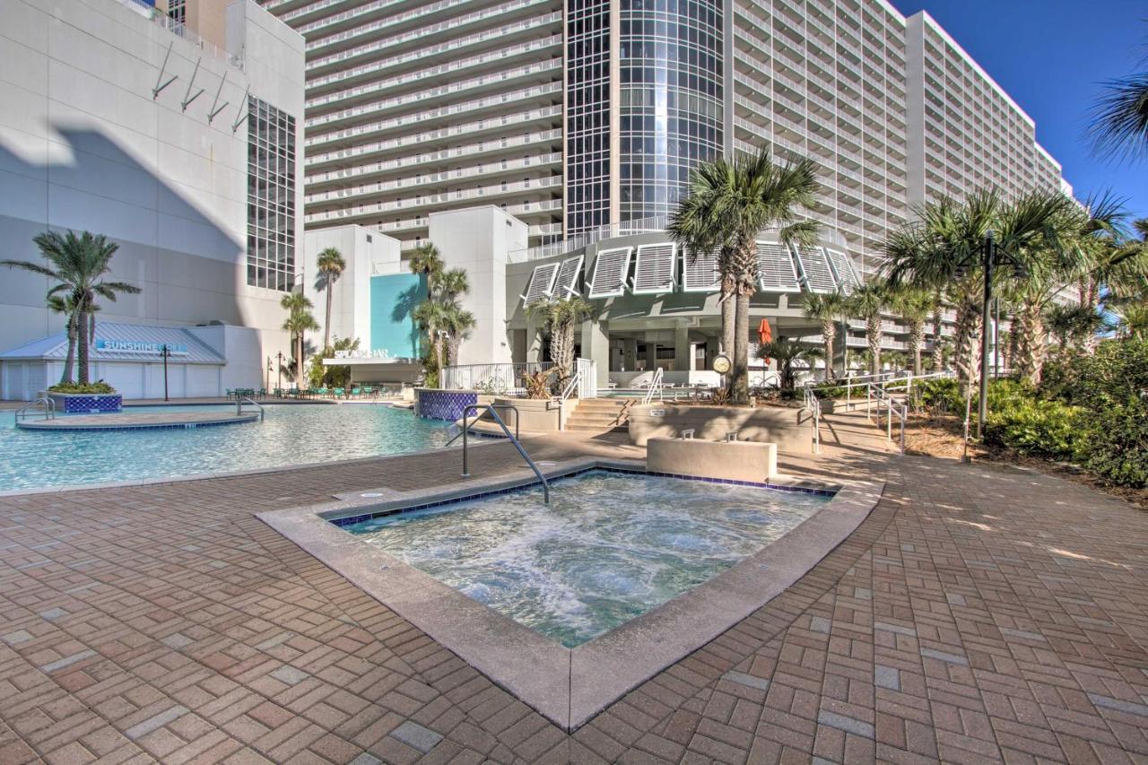 Comfy Pcb Condo With View And Private Beach Access! Panama City Beach Bagian luar foto