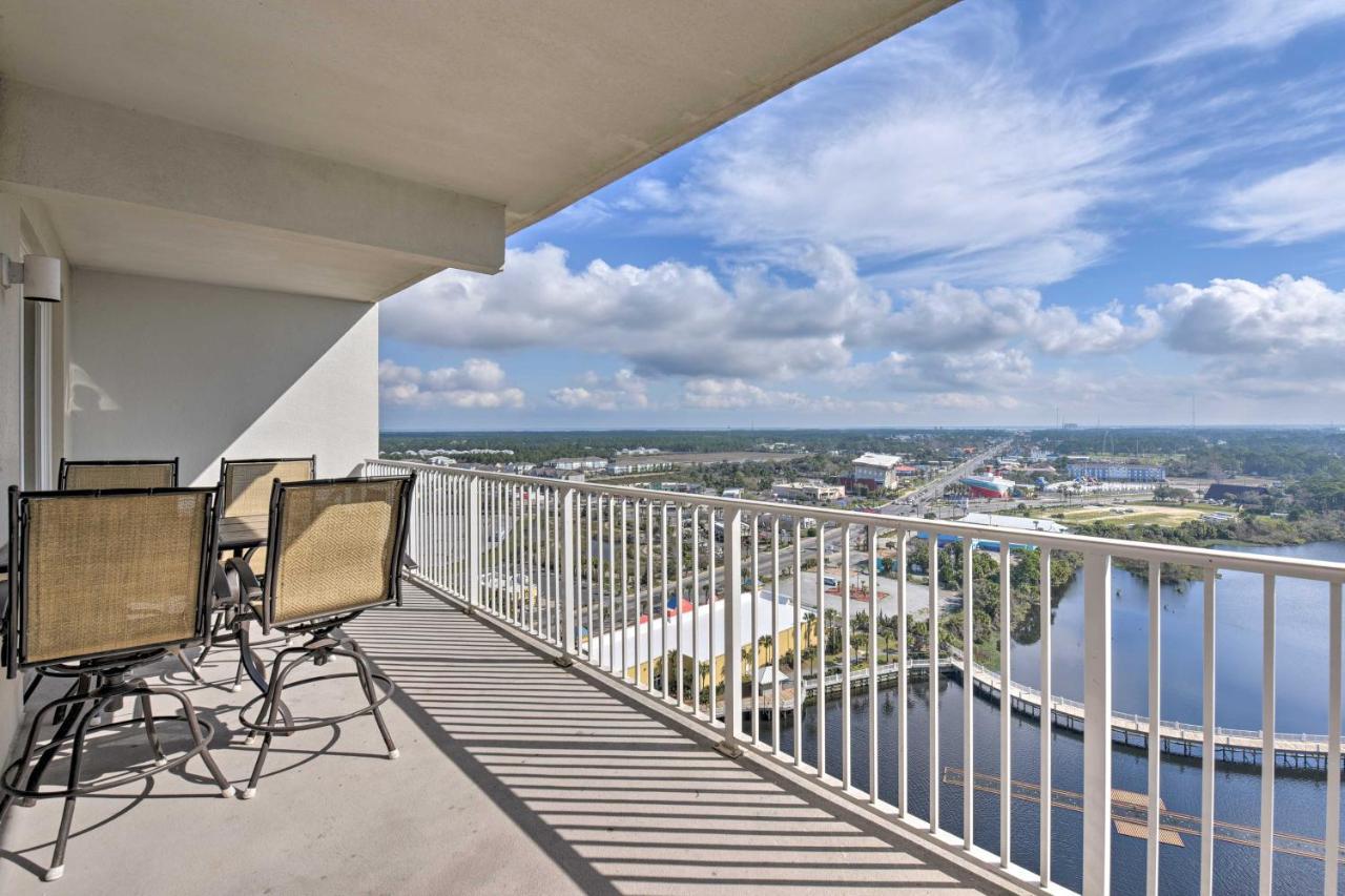 Comfy Pcb Condo With View And Private Beach Access! Panama City Beach Bagian luar foto