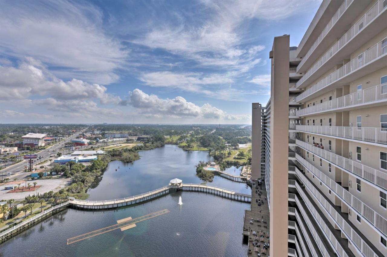 Comfy Pcb Condo With View And Private Beach Access! Panama City Beach Bagian luar foto